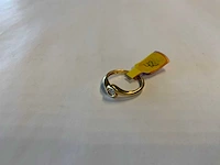 18 krt geelgouden solitairring - afbeelding 1 van  4