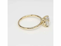 18 krt gouden ring met diamant 3.01crt - afbeelding 2 van  7