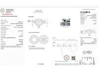 18 krt gouden ring met diamant 5,00 crt - afbeelding 3 van  6