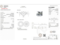 18 krt gouden ring met diamant 5,01 crt - afbeelding 3 van  9