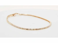 18 krt gouden tennis armband met natuurlijke diamant 1,54 crt - afbeelding 4 van  8