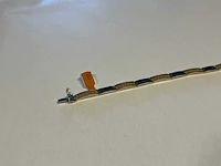 18 krt wit- en geelgouden armband - afbeelding 2 van  3