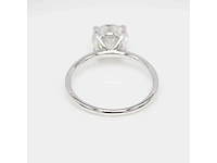 18 krt. wit gouden ring met 1,50 diamant e-vs1 met certificaat - afbeelding 12 van  13