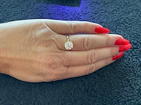 18 krt. wit gouden ring met 3,07 crt. diamant - afbeelding 7 van  13