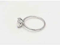 18 krt. wit gouden ring met diamant 1,01 crt. - afbeelding 3 van  7