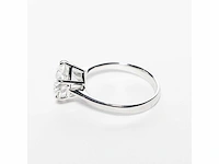 18 krt. wit gouden ring met diamant 4,04 crt. - afbeelding 17 van  21