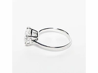 18 krt. wit gouden ring met diamant 4,04 crt. - afbeelding 17 van  21