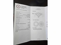 18 krt wit gouden ring met diamant 5,51 crt - afbeelding 2 van  7