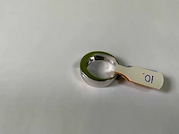 18 krt witgoud ring - afbeelding 3 van  4