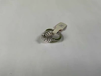 18 krt witgoud ring - afbeelding 1 van  5