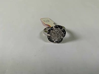 18 krt witgoud ring - afbeelding 4 van  5