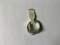 18 krt witgoud ring - afbeelding 4 van  5