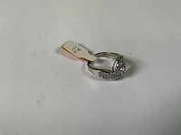 18 krt witgoud ring - afbeelding 2 van  5