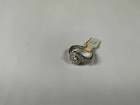 18 krt witgoud ring - afbeelding 1 van  4