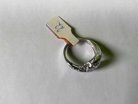 18 krt witgoud ring - afbeelding 3 van  4