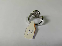 18 krt witgoud ring - afbeelding 4 van  4