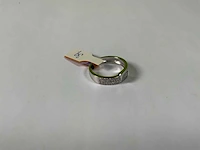 18 krt witgoud ring - afbeelding 2 van  5
