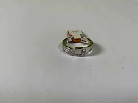 18 krt witgoud ring - afbeelding 3 van  5