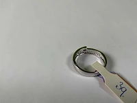 18 krt witgoud ring - afbeelding 5 van  5