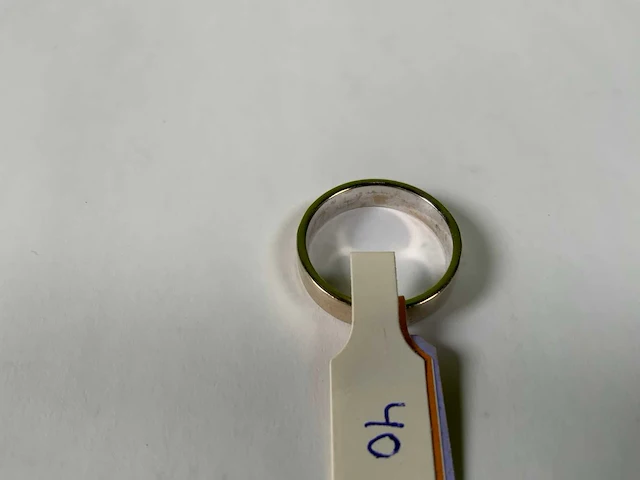 18 krt witgoud ring - afbeelding 4 van  4