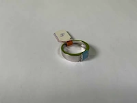 18 krt witgoud ring - afbeelding 2 van  5