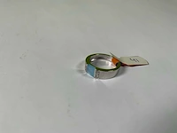 18 krt witgoud ring - afbeelding 4 van  5