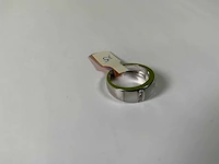 18 krt witgoud ring - afbeelding 2 van  5