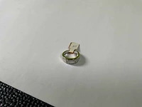 18 krt witgoud ring - afbeelding 3 van  5