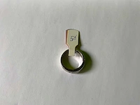 18 krt witgoud ring - afbeelding 4 van  5