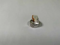 18 krt witgoud ring - afbeelding 1 van  4