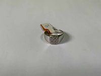 18 krt witgoud ring - afbeelding 2 van  4