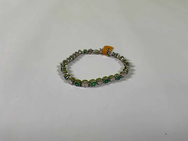 18 krt witgouden armband - afbeelding 1 van  4