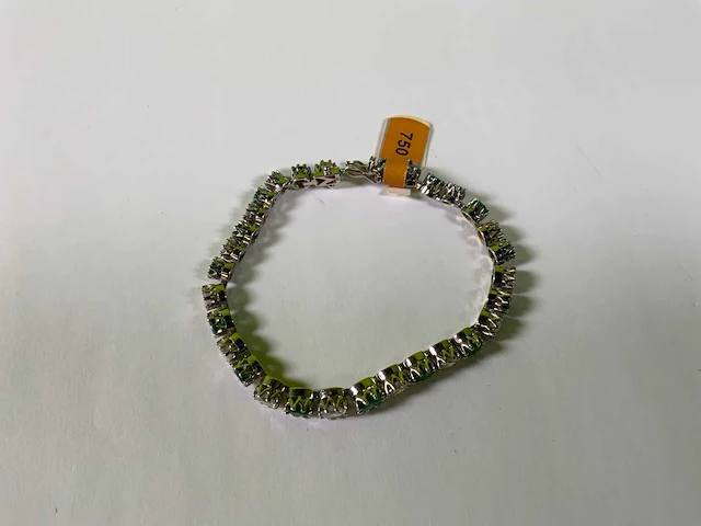 18 krt witgouden armband - afbeelding 2 van  4