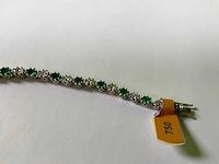 18 krt witgouden armband - afbeelding 4 van  4