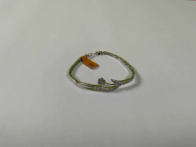 18 krt witgouden armband - afbeelding 1 van  4