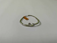 18 krt witgouden armband - afbeelding 1 van  4