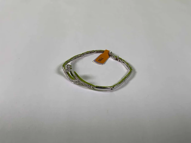 18 krt witgouden armband - afbeelding 2 van  4