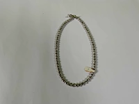 18 krt witgouden collier ketting