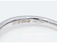 18 krt. witgouden ring met 3,06 crt. diamant - afbeelding 2 van  13