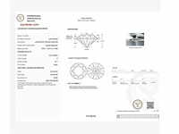 18 krt. witgouden ring met diamant 6,01 crt. - afbeelding 5 van  11