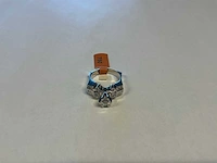 18 krt witgouden ring - afbeelding 1 van  4