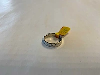 18 krt witgouden ring - afbeelding 1 van  4