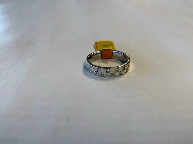 18 krt witgouden ring - afbeelding 3 van  4