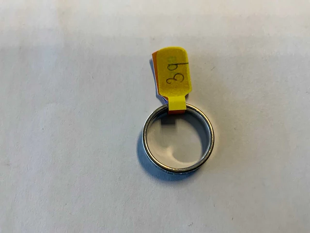 18 krt witgouden ring - afbeelding 4 van  4