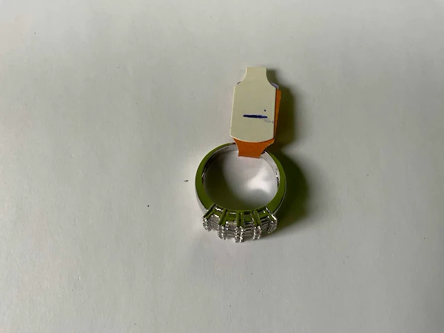 18 krt witgouden ring - afbeelding 4 van  4