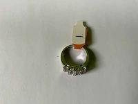 18 krt witgouden ring - afbeelding 4 van  4