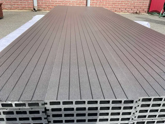 18 m² composiet vlonderplank antraciet 300x25x2.3 cm - afbeelding 4 van  7