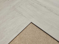 18 m2 pvc spc click visgraat - 750 x 150 x 6,5 mm - afbeelding 2 van  3