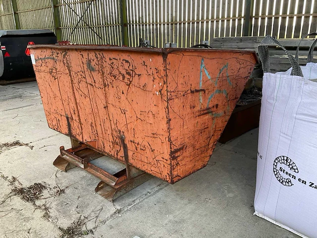 1,8 m3 kantelcontainer - afbeelding 3 van  6