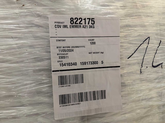 18 pallets emmers - afbeelding 13 van  22